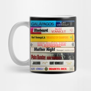 Vonnegut Book Stack Mug